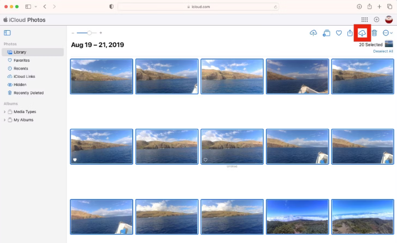 restaurar desde la copia de seguridad de iCloud