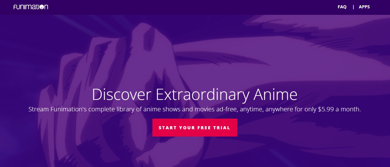 funimation best anime websites free in hindi dubbed