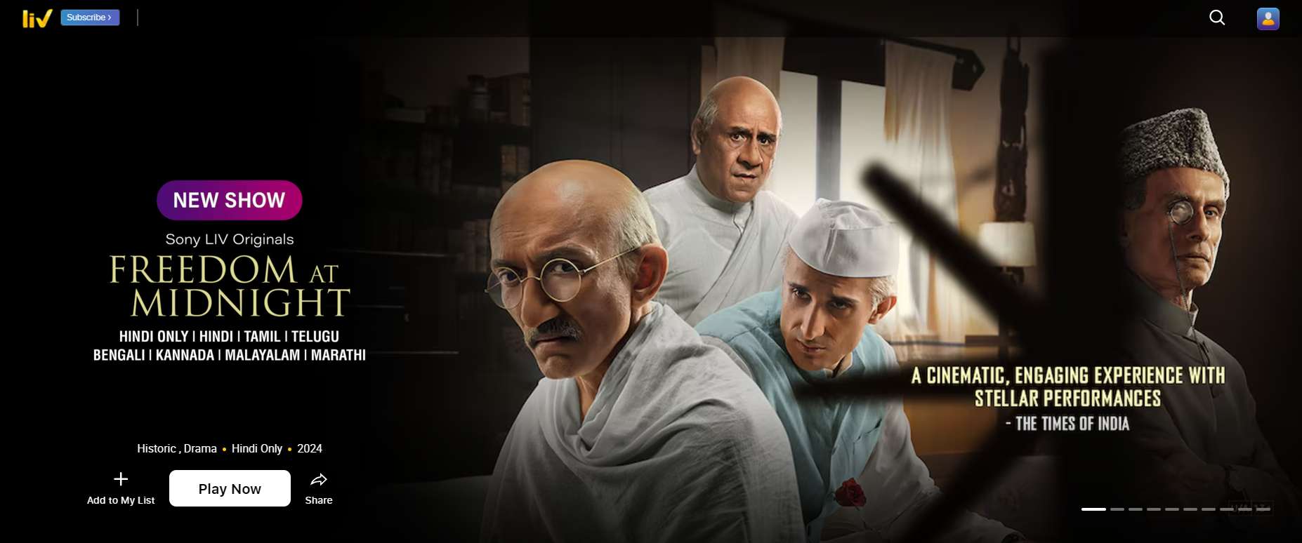 sony liv mejores sitios de Streaming deportivo gratis