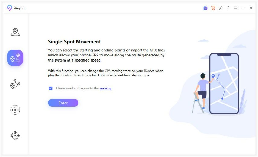 single spot movement