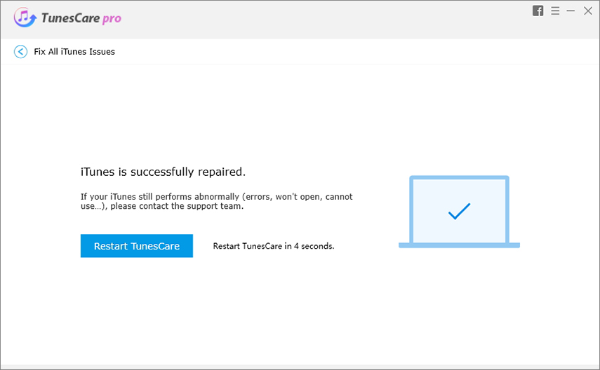 iTunes repair drivers