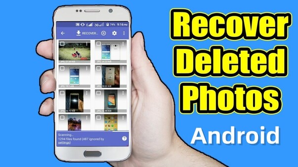 recover deleted images on Android