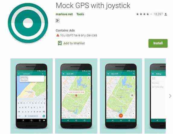 joystick for pokemon go apk- Mock GPS with joystick
