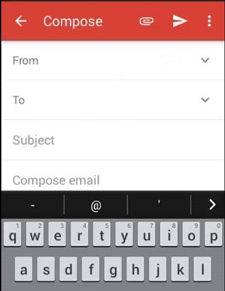 como transferir arquivos do celular com email