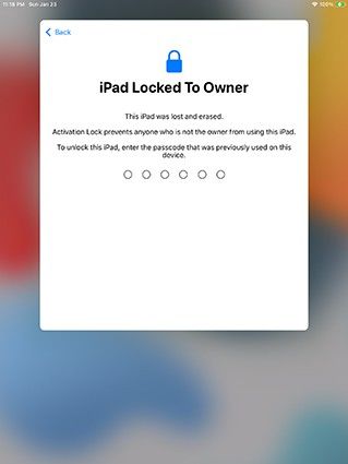 unlock with passcode 2