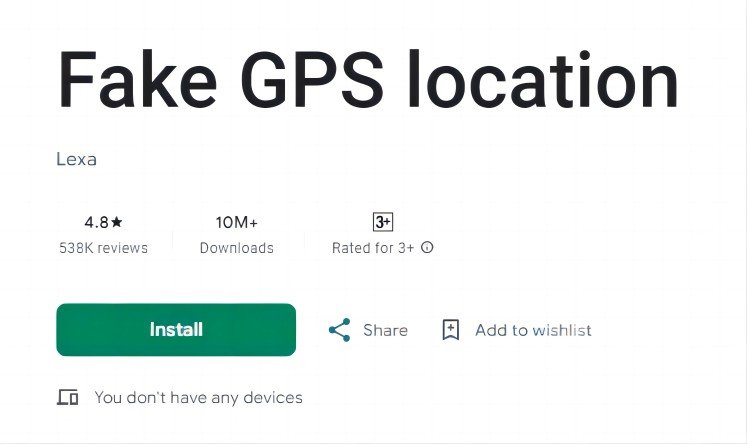 fake gps location