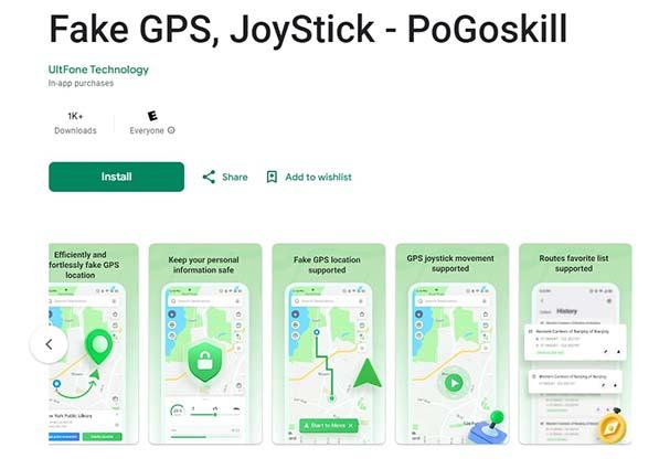 joystick for pokemon go apk pogoskill