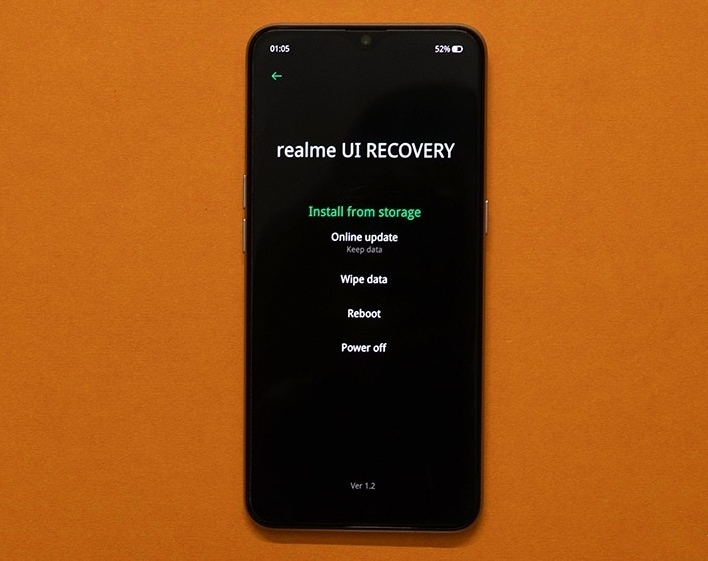 Modo de Recuperación de Realme