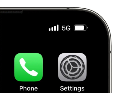 iphone icono de señal