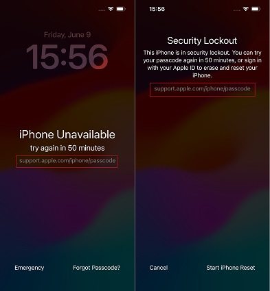 support apple com iphone passcode ios 17