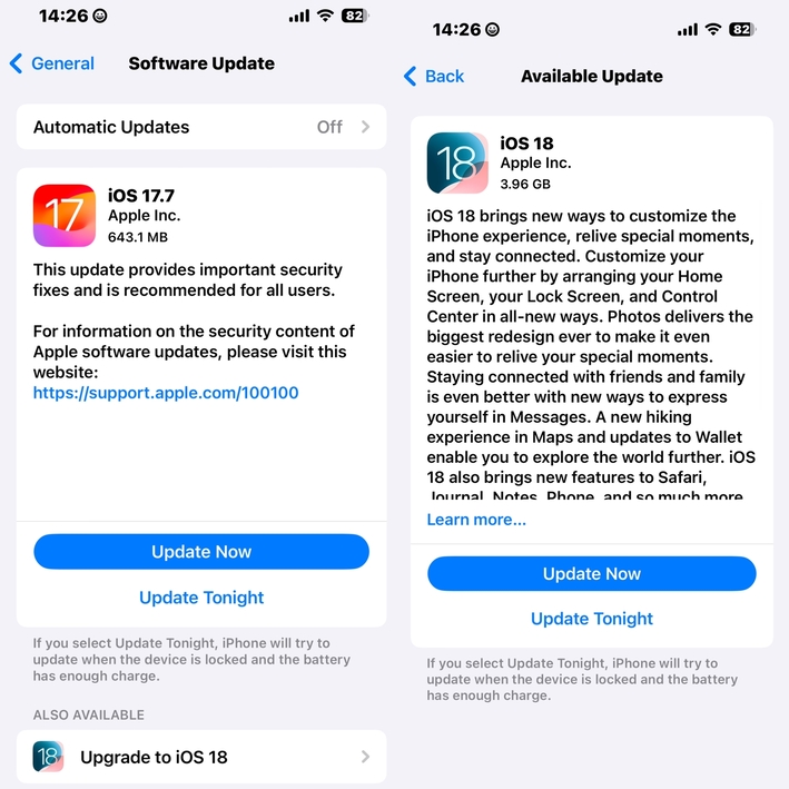 instagram não conseguiu atualizar o feed