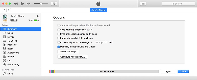 drag and drop music to iphone itunes