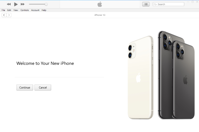collega l'iphone 13 ad itunes