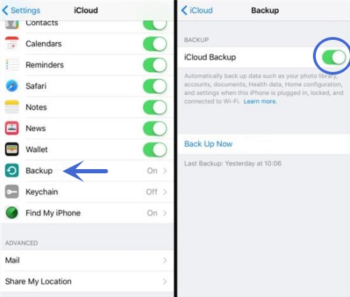 icloud backup