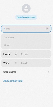 add contact