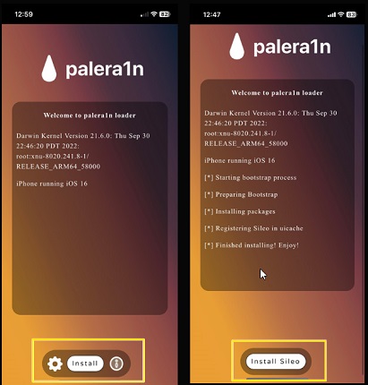 Palera1n loader