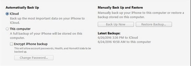 restore whatsapp from iTunes
